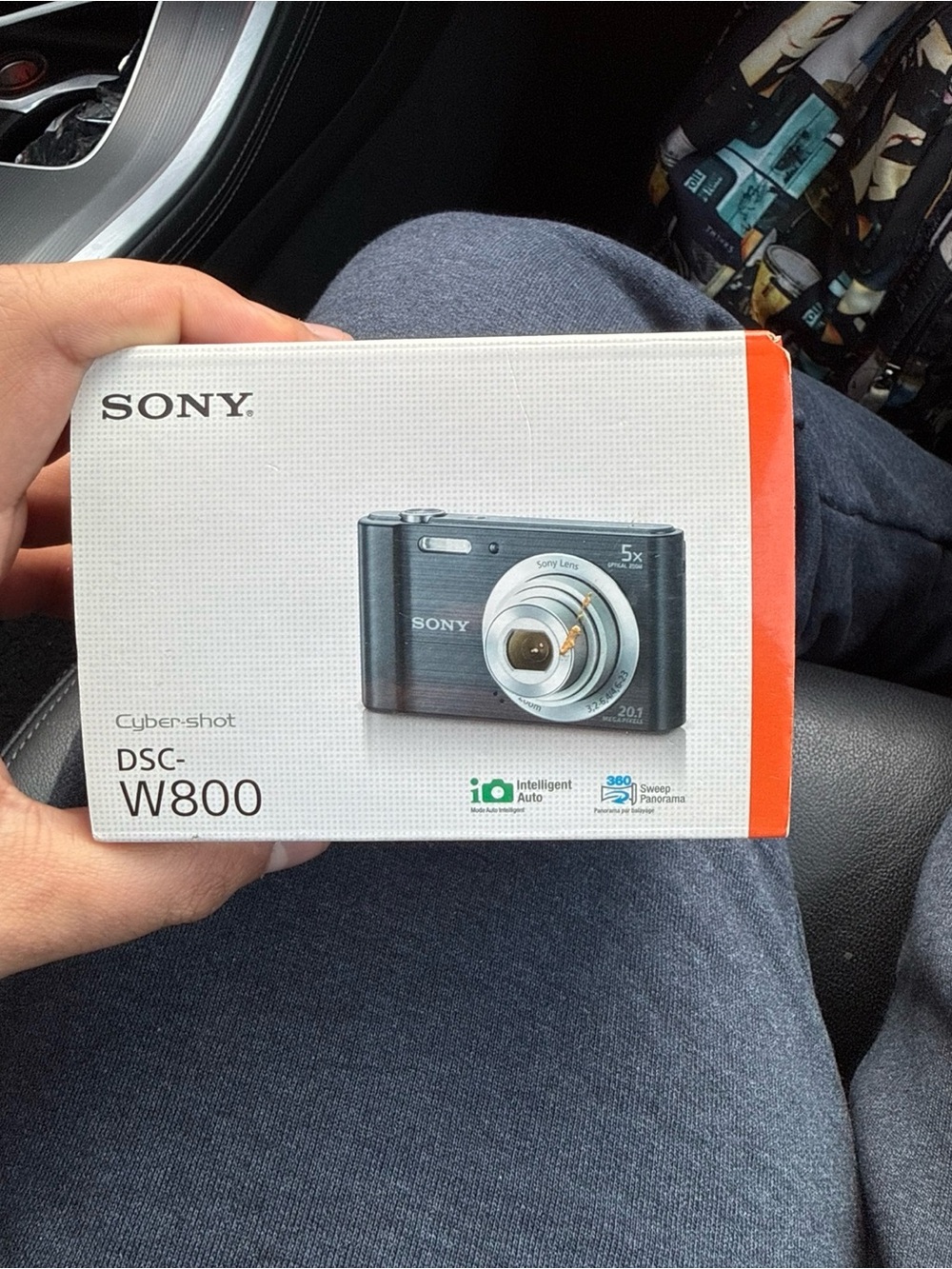 Sony DSC-W800 Compact Digital Camera - Black